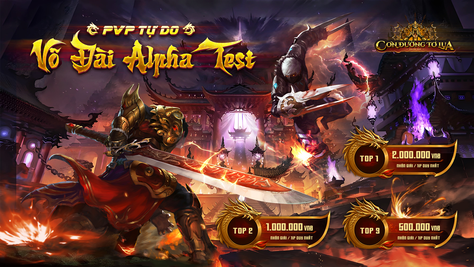🎯 GIẢI PVP 1vs1 – ĐẤU TRƯỜNG SINH TỬ